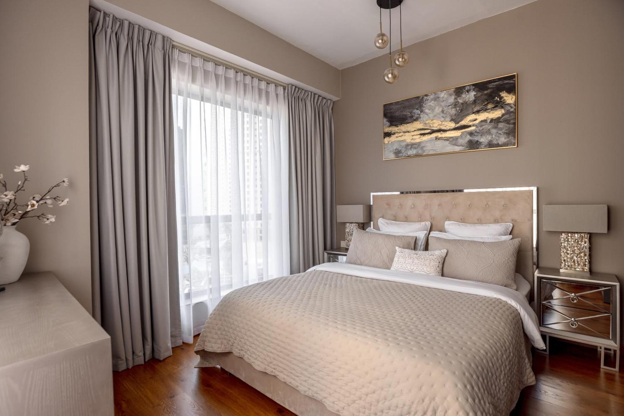 Beautiful 1 Bedroom By The Jbr Beach! Bahar Апартаменти